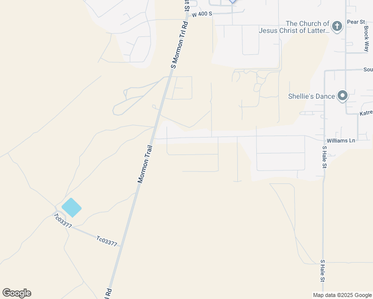 map of restaurants, bars, coffee shops, grocery stores, and more near 411 West Rigdon Street in Grantsville