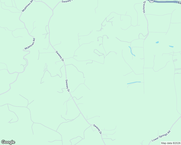 map of restaurants, bars, coffee shops, grocery stores, and more near 15691 Old Stage Coach Road in Redding