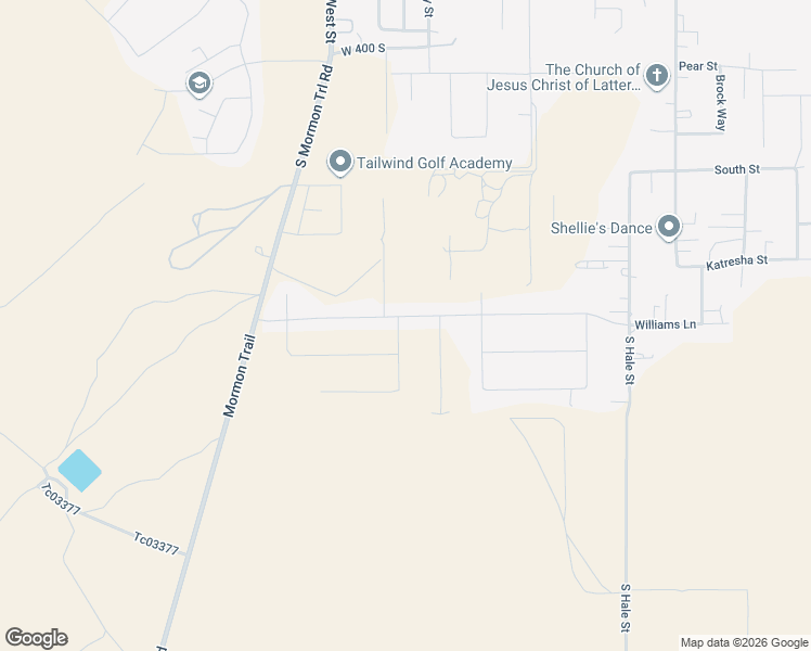 map of restaurants, bars, coffee shops, grocery stores, and more near 573 South Eyring Place in Grantsville