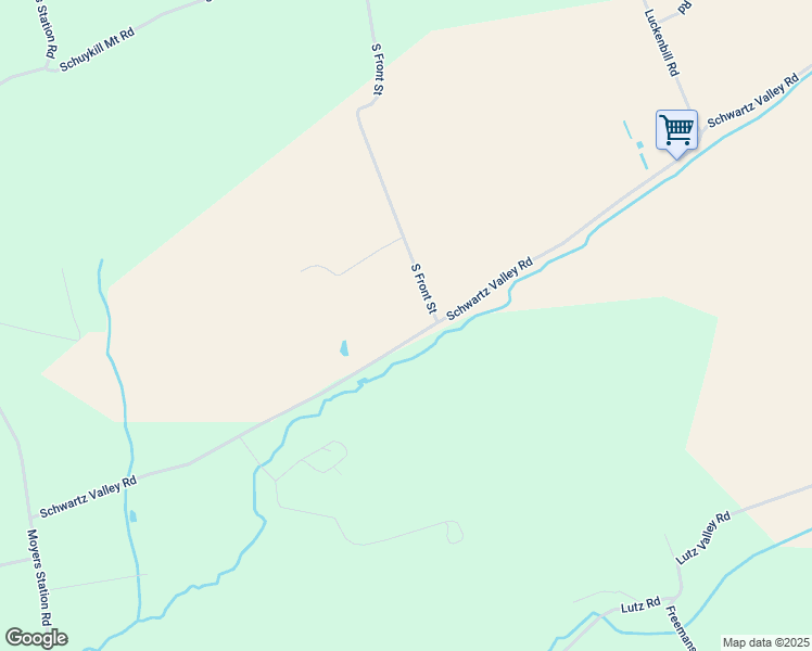 map of restaurants, bars, coffee shops, grocery stores, and more near 552 Schwartz Valley Road in Schuylkill Haven