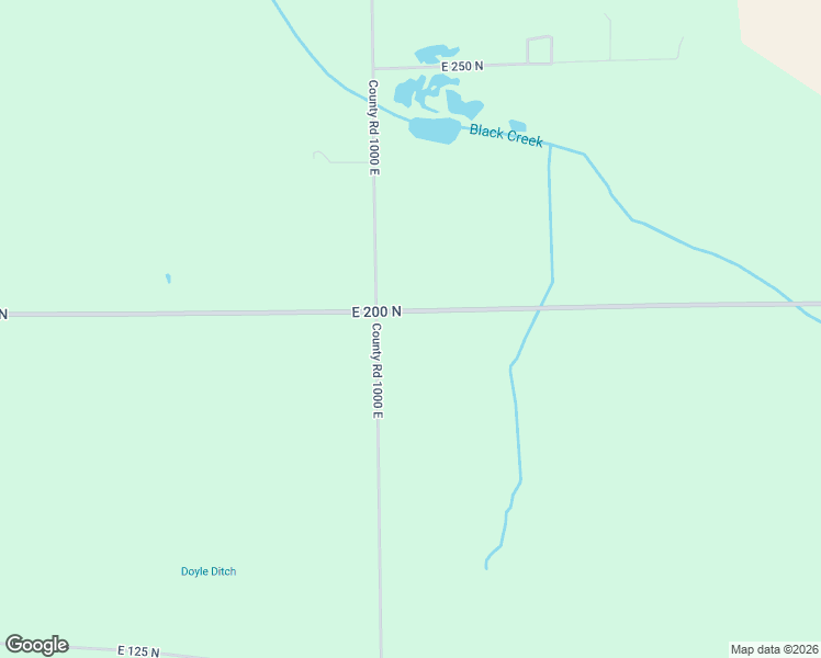 map of restaurants, bars, coffee shops, grocery stores, and more near 10044 East 200 North in Van Buren