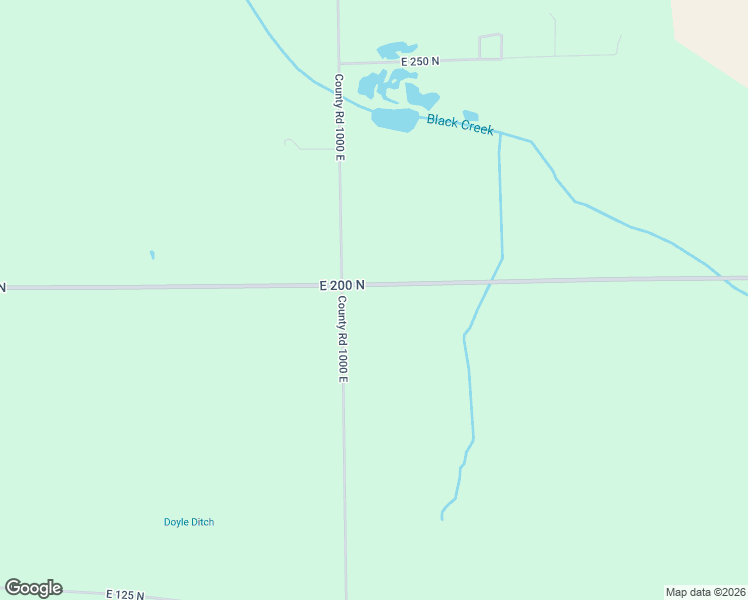 map of restaurants, bars, coffee shops, grocery stores, and more near 10044 East 200 North in Van Buren