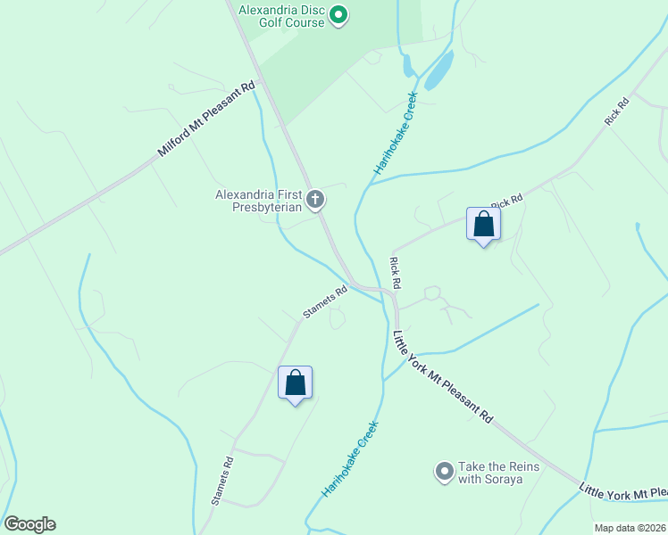 map of restaurants, bars, coffee shops, grocery stores, and more near 589 Stamets Road in Milford