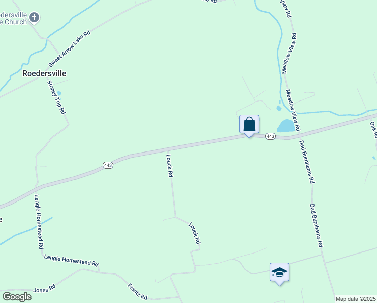 map of restaurants, bars, coffee shops, grocery stores, and more near 880 Deturksville Road in Pine Grove