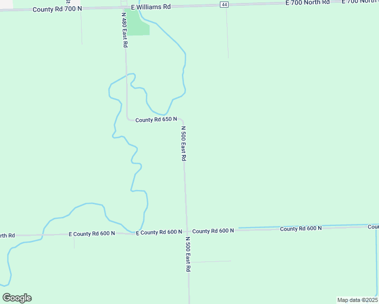 map of restaurants, bars, coffee shops, grocery stores, and more near 634 North 500 East Road in Buckley