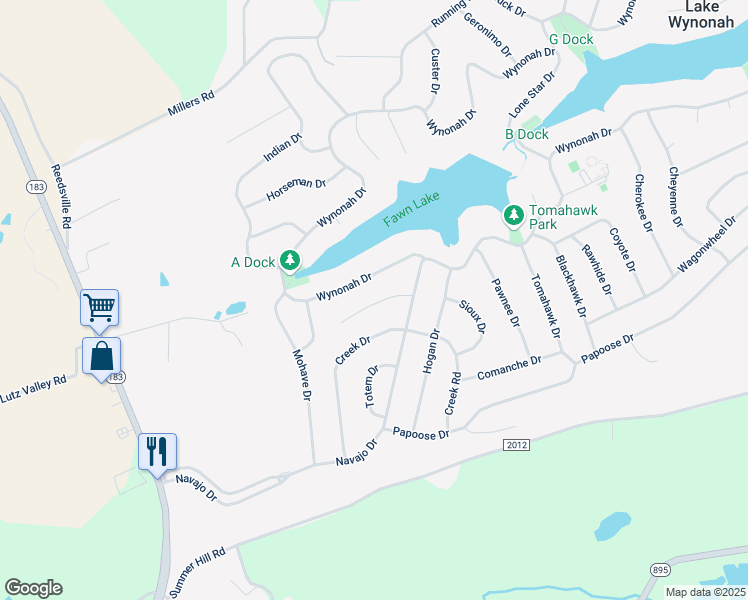 map of restaurants, bars, coffee shops, grocery stores, and more near 203 Hatchet Cove in Auburn