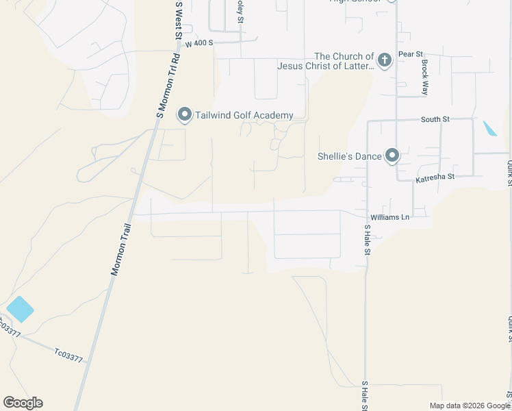 map of restaurants, bars, coffee shops, grocery stores, and more near 278 West Williams Lane in Grantsville