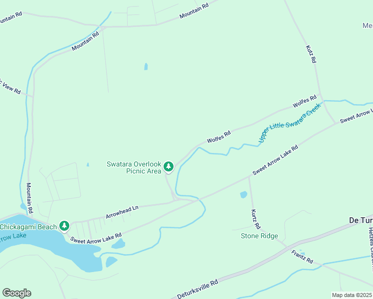 map of restaurants, bars, coffee shops, grocery stores, and more near 61 Wolfes Road in Pine Grove