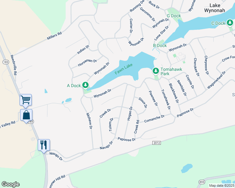 map of restaurants, bars, coffee shops, grocery stores, and more near 206 Hatchet Cove in Auburn
