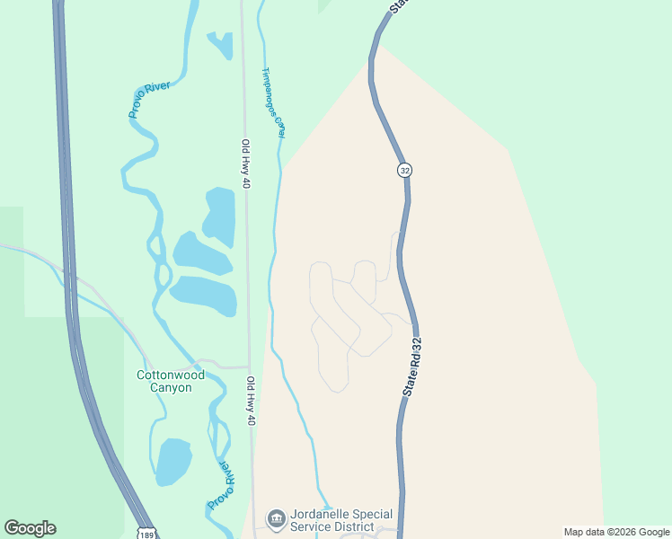 map of restaurants, bars, coffee shops, grocery stores, and more near 6097 North Brookline Road in Heber City