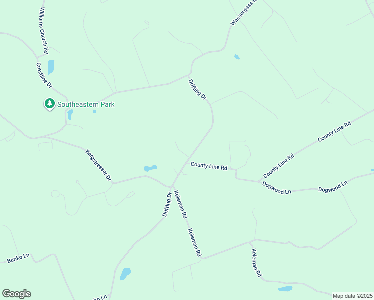 map of restaurants, bars, coffee shops, grocery stores, and more near 3606 Drifting Drive in Hellertown