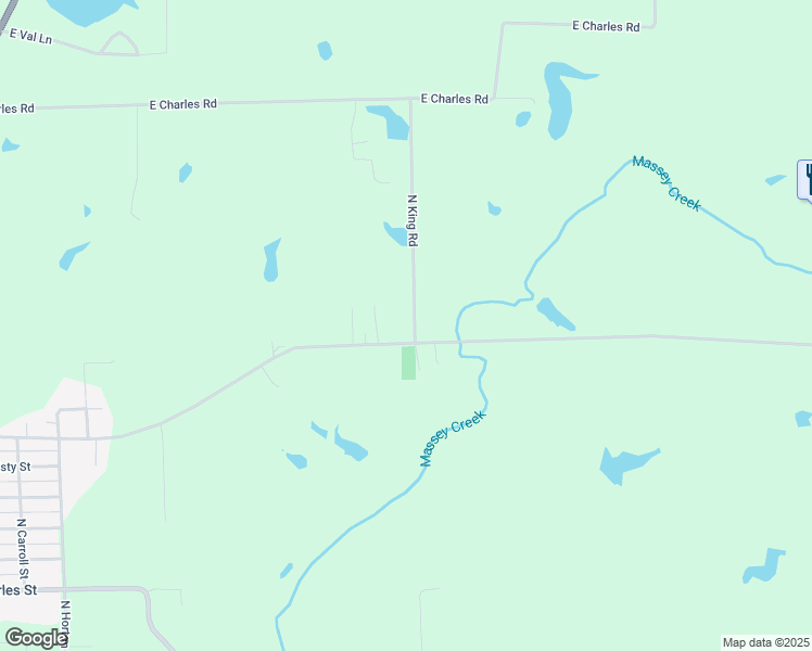 map of restaurants, bars, coffee shops, grocery stores, and more near 1709 North King Road in Marion
