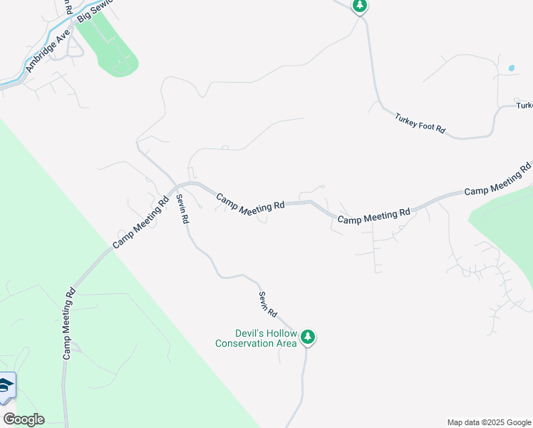 map of restaurants, bars, coffee shops, grocery stores, and more near 810 Camp Meeting Road in Sewickley