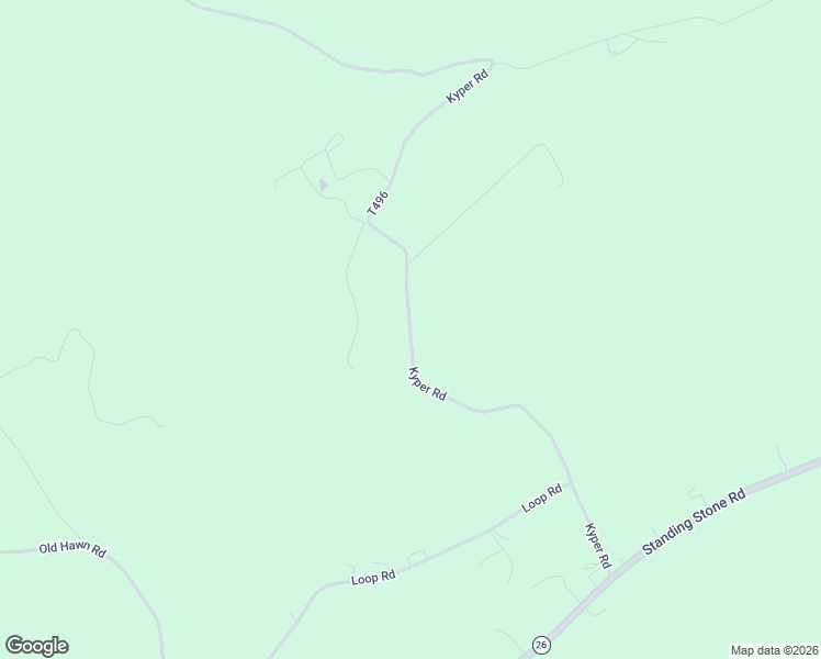 map of restaurants, bars, coffee shops, grocery stores, and more near Kyper Road in Huntingdon