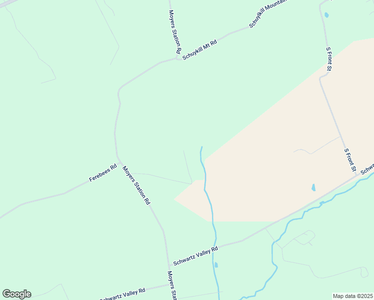 map of restaurants, bars, coffee shops, grocery stores, and more near 91 Nagles Road in Pine Grove