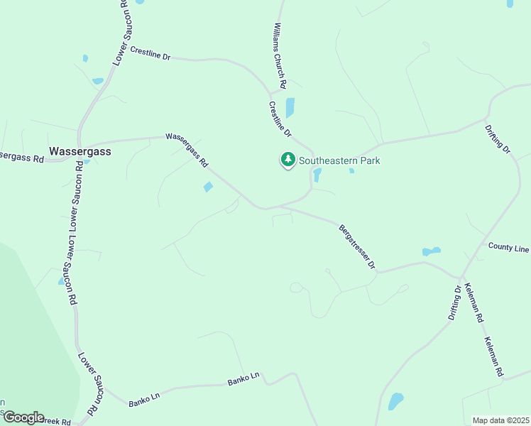 map of restaurants, bars, coffee shops, grocery stores, and more near 2646 Wassergass Road in Hellertown