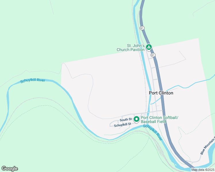 map of restaurants, bars, coffee shops, grocery stores, and more near 830 Broad Street in Port Clinton