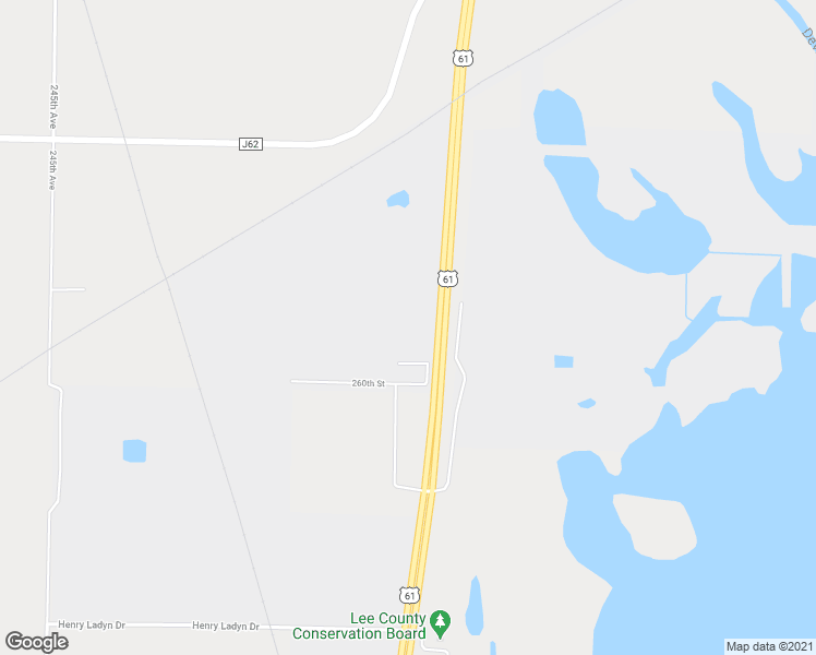 map of restaurants, bars, coffee shops, grocery stores, and more near 2597 U.S. 61 in Fort Madison