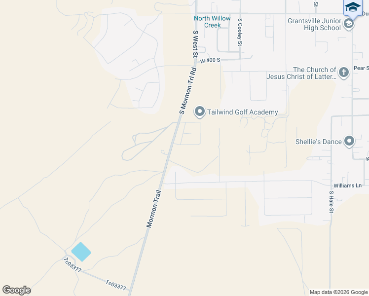 map of restaurants, bars, coffee shops, grocery stores, and more near in Grantsville