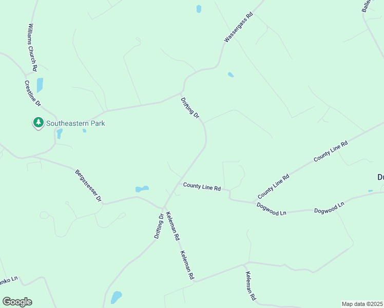 map of restaurants, bars, coffee shops, grocery stores, and more near 3620 Drifting Drive in Hellertown