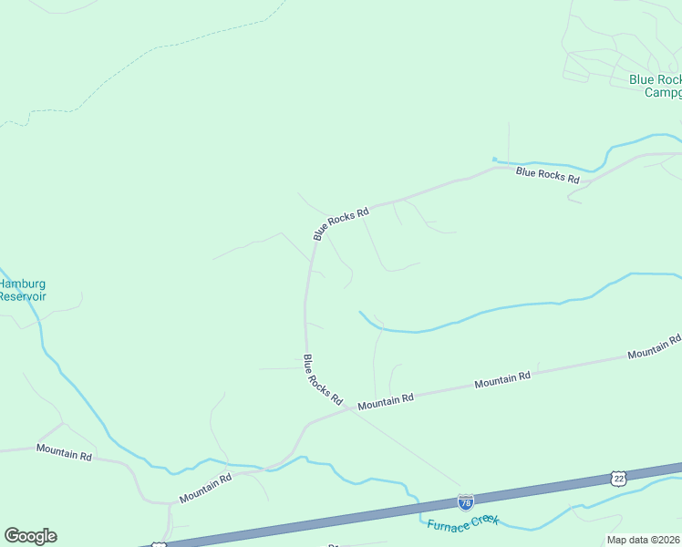 map of restaurants, bars, coffee shops, grocery stores, and more near 354 Blue Rocks Road in Lenhartsville