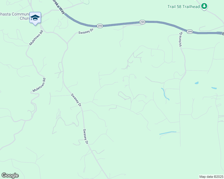 map of restaurants, bars, coffee shops, grocery stores, and more near 10211 Grand Forks Court in Redding