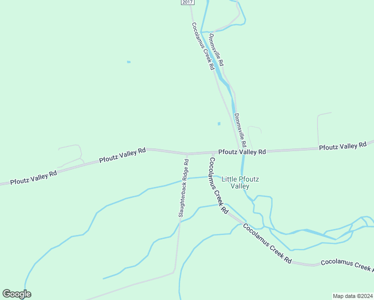 map of restaurants, bars, coffee shops, grocery stores, and more near 889 Pfoutz Valley Road in Millerstown