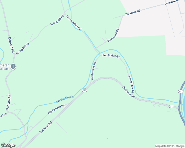 map of restaurants, bars, coffee shops, grocery stores, and more near 130 Rattlesnake Road in Kintnersville