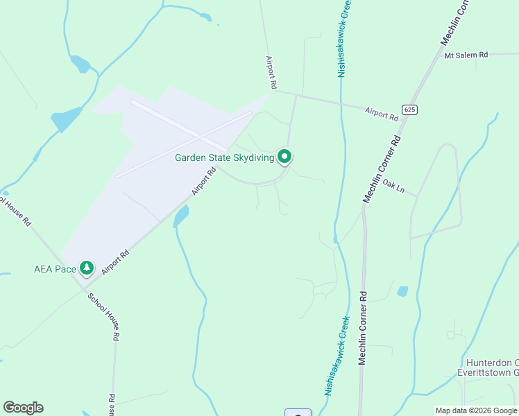 map of restaurants, bars, coffee shops, grocery stores, and more near 73 Airport Road in Alexandria