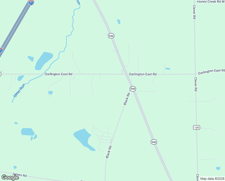 map of restaurants, bars, coffee shops, grocery stores, and more near 6334 Black Road in Bellville