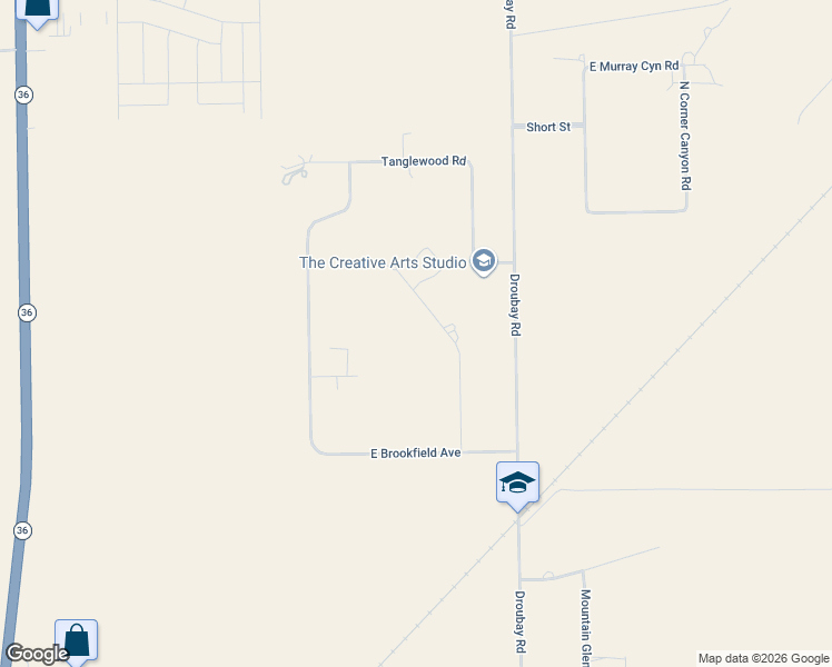map of restaurants, bars, coffee shops, grocery stores, and more near 3145 Bronzewood Circle in Erda