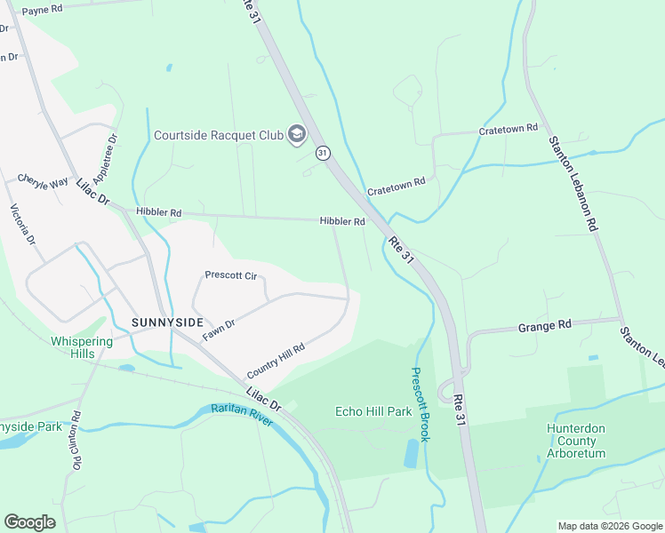 map of restaurants, bars, coffee shops, grocery stores, and more near 6 Country Hill Road in Lebanon