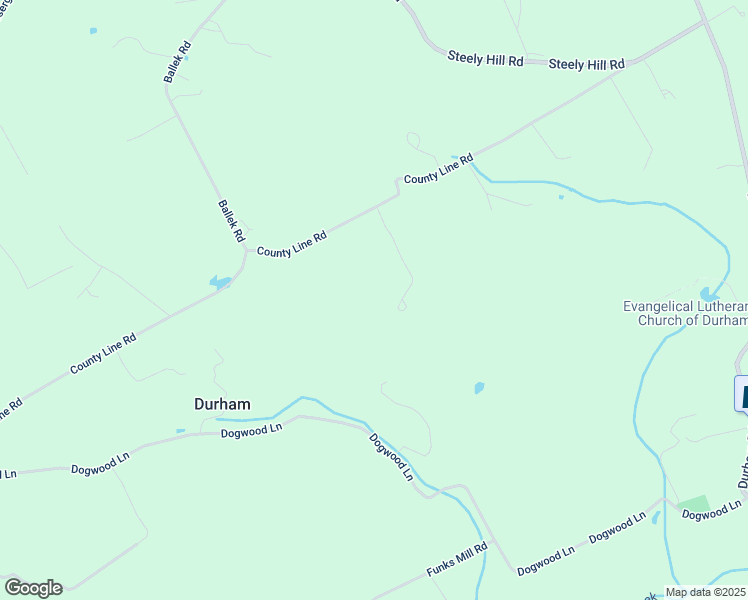 map of restaurants, bars, coffee shops, grocery stores, and more near 291 County Line Road in Riegelsville