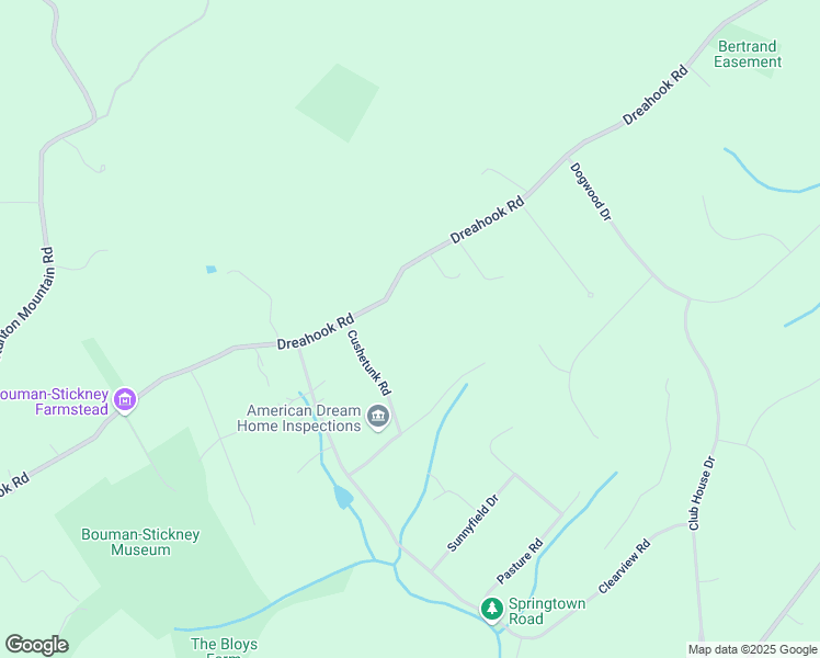 map of restaurants, bars, coffee shops, grocery stores, and more near 92 Dreahook Road in Hunterdon County
