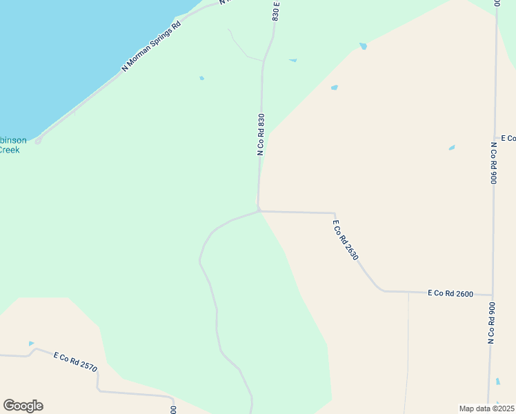 map of restaurants, bars, coffee shops, grocery stores, and more near 2600 North Co Road 830 in Nauvoo