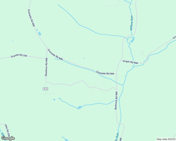 map of restaurants, bars, coffee shops, grocery stores, and more near 201 Granada Road Northwest in Dellroy