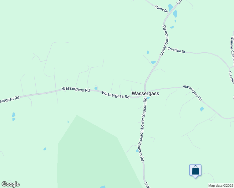 map of restaurants, bars, coffee shops, grocery stores, and more near 2477 Wassergass Road in Hellertown