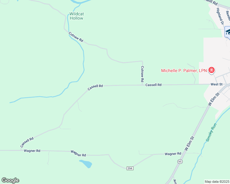 map of restaurants, bars, coffee shops, grocery stores, and more near 1788 Cassell Road in Butler