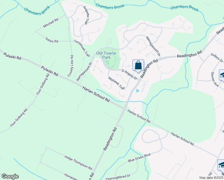 map of restaurants, bars, coffee shops, grocery stores, and more near 15 Buffalo Hollow Road in Somerville