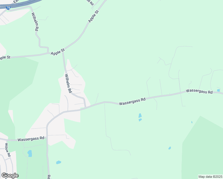 map of restaurants, bars, coffee shops, grocery stores, and more near 2255 Wassergass Road in Hellertown
