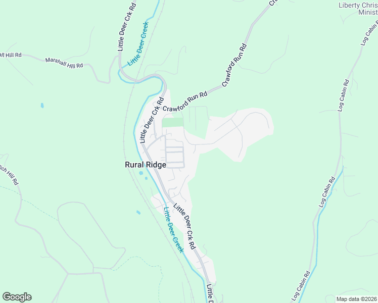 map of restaurants, bars, coffee shops, grocery stores, and more near 15 4th Alley in Rural Ridge