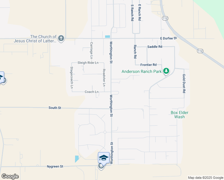 map of restaurants, bars, coffee shops, grocery stores, and more near 415 Worthington Street in Grantsville