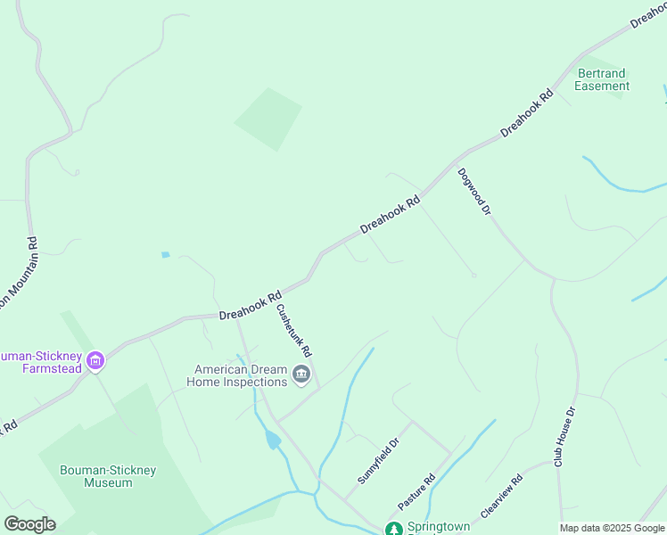 map of restaurants, bars, coffee shops, grocery stores, and more near 92 Dreahook Road in Hunterdon County