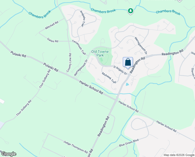 map of restaurants, bars, coffee shops, grocery stores, and more near 52 Buffalo Hollow Road in Somerville