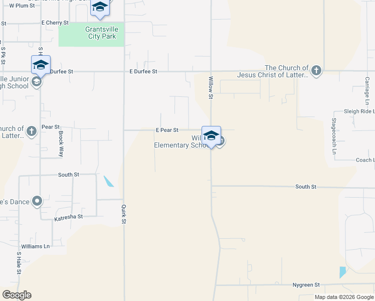 map of restaurants, bars, coffee shops, grocery stores, and more near 336 Dutton Court in Grantsville