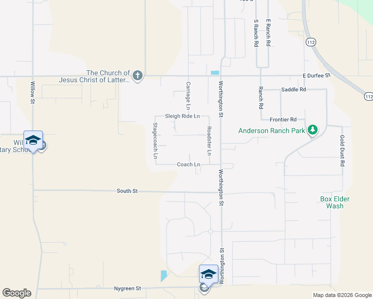 map of restaurants, bars, coffee shops, grocery stores, and more near 432 South Tandem Court in Grantsville