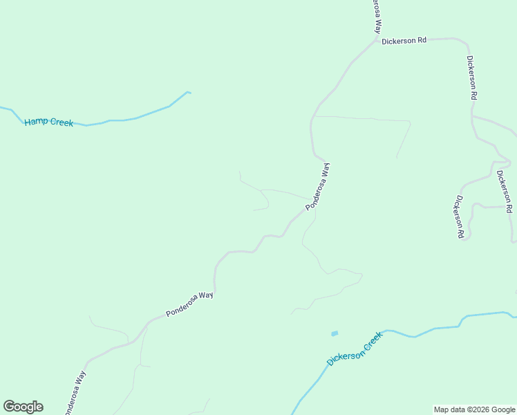 map of restaurants, bars, coffee shops, grocery stores, and more near Ponderosa Way in Whitmore