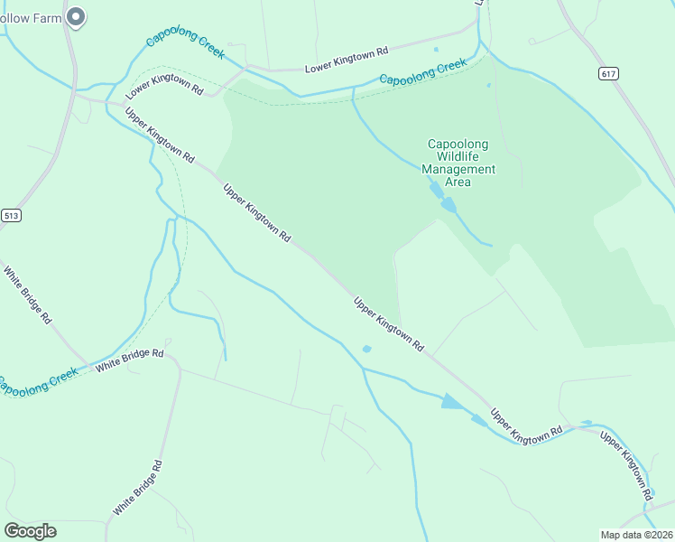 map of restaurants, bars, coffee shops, grocery stores, and more near 41 Upper Kingtown Road in Franklin Township