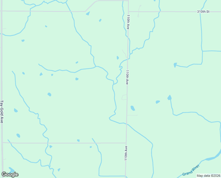 map of restaurants, bars, coffee shops, grocery stores, and more near 3167 110th Avenue in Blockton