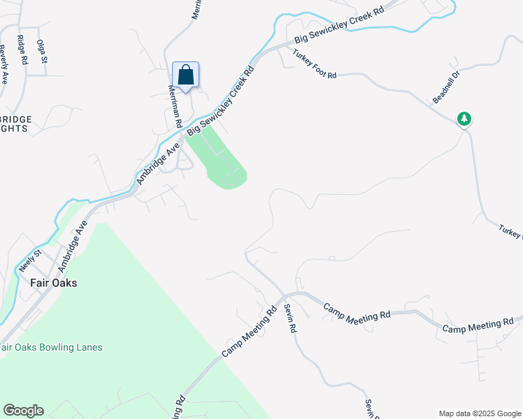map of restaurants, bars, coffee shops, grocery stores, and more near 141 Sevin Rd in Sewickley